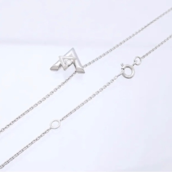 Louis Vuitton Pendentiflv Volt One Pm Necklace K18 White Gold - Picture 8 of 8